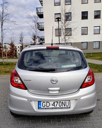 Opel Corsa cena 17800 przebieg: 190000, rok produkcji 2013 z Gdańsk małe 29